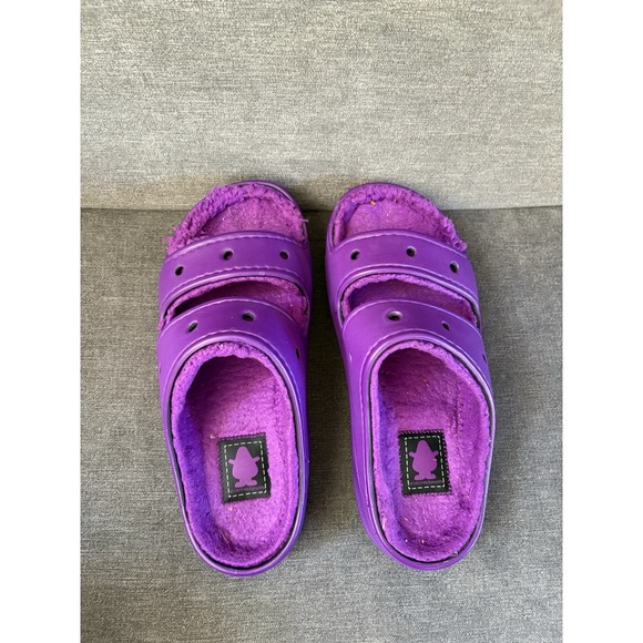 CROCS Shoes - McDonald's x Crocs Grimace Cozzzy Sandals, Limited Edition Collaboration M8 W10